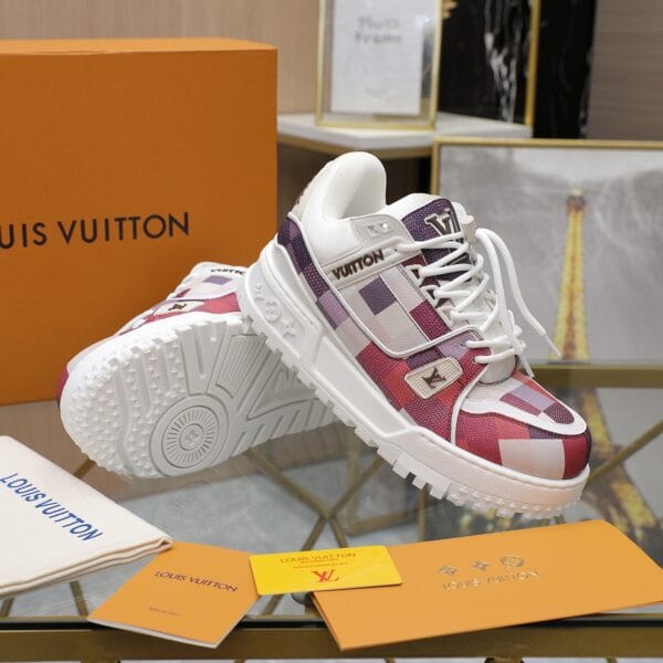 Louis Vuitton Trainer Maxi  Leather Color Sneaker 24ss