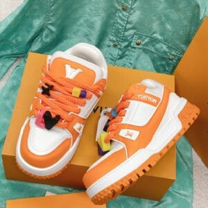 Louis Vuitton Trainer Maxi  LOVE Orange Sneaker