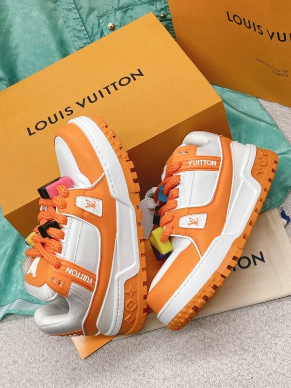Louis Vuitton Trainer Maxi  LOVE Orange Sneaker