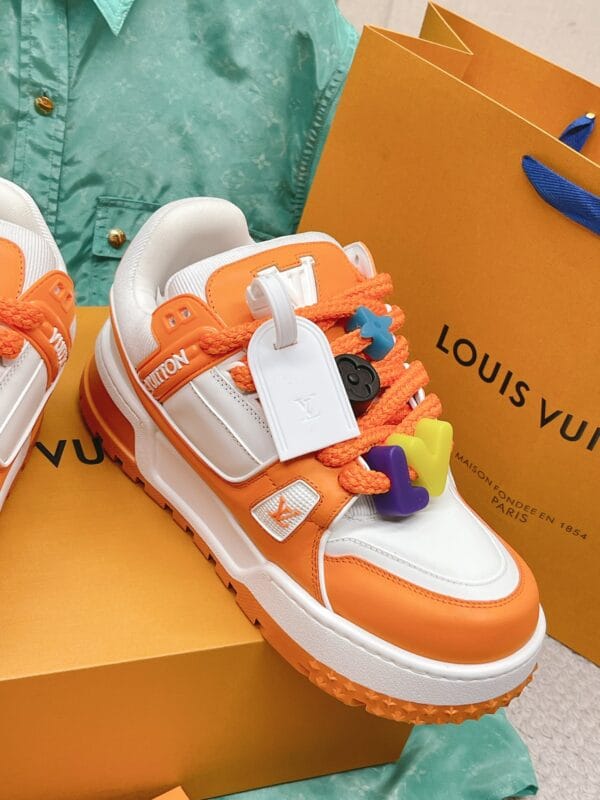 Louis Vuitton Trainer Maxi  LOVE Orange Sneaker