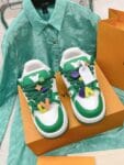 Louis Vuitton Trainer Maxi  LOVE Green Sneaker
