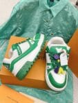 Louis Vuitton Trainer Maxi  LOVE Green Sneaker