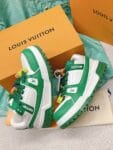 Louis Vuitton Trainer Maxi  LOVE Green Sneaker