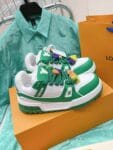 Louis Vuitton Trainer Maxi  LOVE Green Sneaker
