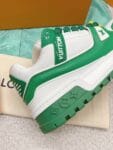 Louis Vuitton Trainer Maxi  LOVE Green Sneaker
