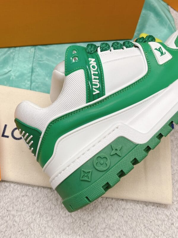Louis Vuitton Trainer Maxi  LOVE Green Sneaker