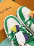 Louis Vuitton Trainer Maxi  LOVE Green Sneaker