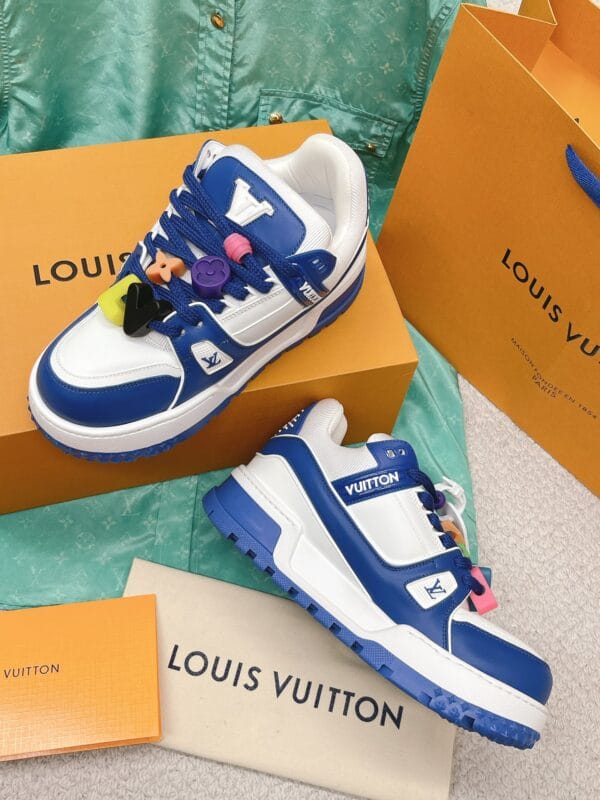 Louis Vuitton Trainer Maxi  Blue Sneaker