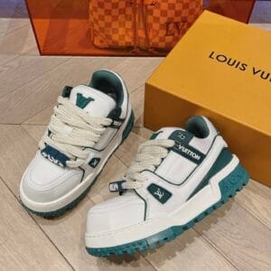 Louis Vuitton Trainer Maxi  BlueGreen Sneaker