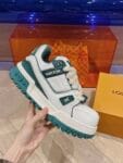 Louis Vuitton Trainer Maxi  BlueGreen Sneaker