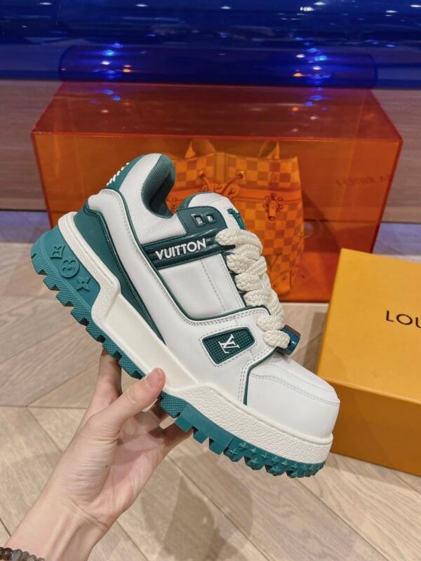 Louis Vuitton Trainer Maxi  BlueGreen Sneaker