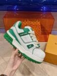 Louis Vuitton Trainer Maxi   Green Sneaker