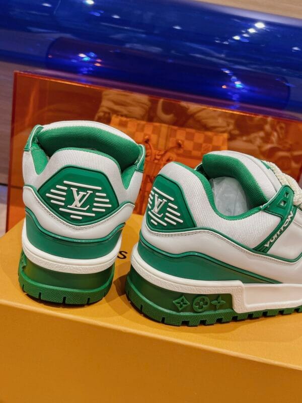 Louis Vuitton Trainer Maxi   Green Sneaker