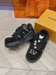 Louis Vuitton Trainer Maxi  Diamond Black Sneaker