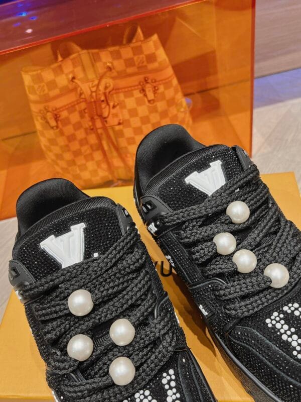 Louis Vuitton Trainer Maxi  Diamond Black Sneaker