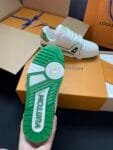 Louis Vuitton Trainer Diamond White and Green