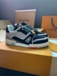 Louis Vuitton Trainer Diamond Black Grey