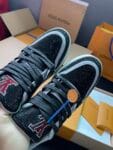 Louis Vuitton Trainer Diamond Black Grey