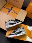 Louis Vuitton Trainer Diamond Black Grey