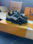 Louis Vuitton Trainer Diamond Black Yellow