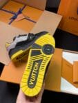Louis Vuitton Trainer Diamond Black Yellow