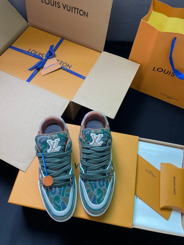 Louis Vuitton Trainer Diamond Camouflage