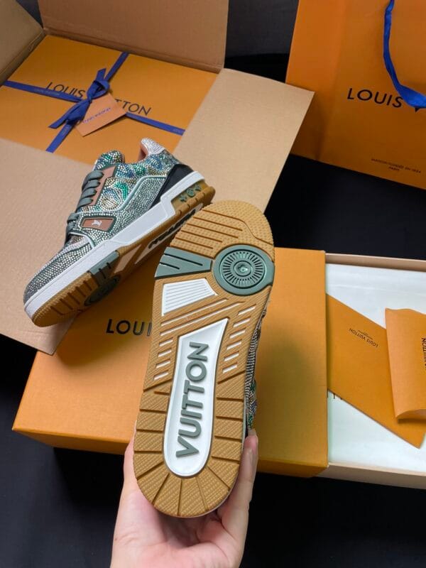 Louis Vuitton Trainer Diamond Camouflage