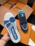 Louis Vuitton Trainer Diamond Blue Flower Seal