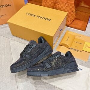 Louis Vuitton Trainer Diamond Black