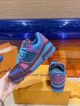 Louis Vuitton Trainer Diamond Blue and Purple