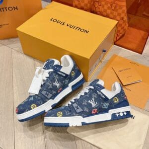 Louis Vuitton Trainer Deep Blue Color