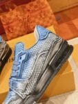 Louis Vuitton Trainer Light Blue Snake