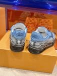 Louis Vuitton Trainer Light Blue Snake