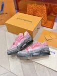 Louis Vuitton Trainer Light Pink Snake