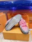 Louis Vuitton Trainer Light Pink Snake