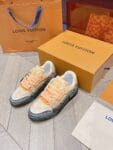 Louis Vuitton Trainer Light Orange Snake