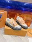 Louis Vuitton Trainer Light Orange Snake