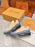 Louis Vuitton Trainer Light Orange Snake