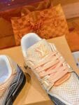 Louis Vuitton Trainer Light Orange Snake