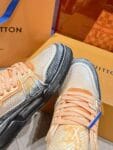 Louis Vuitton Trainer Light Orange Snake