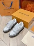 Louis Vuitton Trainer Light Grey Snake