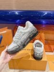 Louis Vuitton Trainer Light Grey Snake
