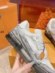 Louis Vuitton Trainer Light Grey Snake