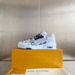 Louis Vuitton Trainer Light Blue Jeans
