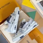 Louis Vuitton Trainer Light Blue Jeans