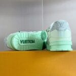 Louis Vuitton Trainer Light Green Jeans
