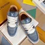 Louis Vuitton Trainer Blue Jeans