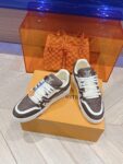 Louis Vuitton Trainer Brown Full Print