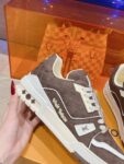 Louis Vuitton Trainer Brown Full Print