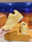 Louis Vuitton Trainer Yellow Original